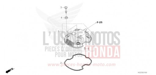 COUVERCLE DE CULASSE GB350SS de 2025